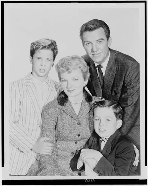 The Cleaver family from Leave It to Beaver, 1950s
